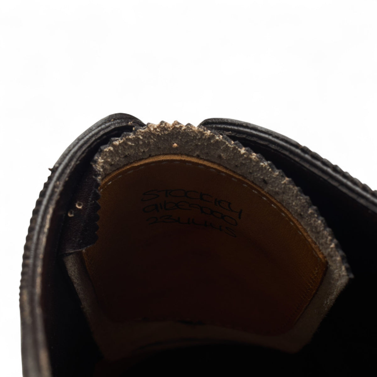 'Stockley' Dark Brown Leather Oxford Brogues UK 9.5 E