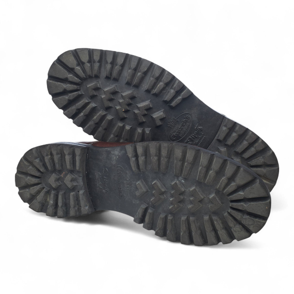 'Coalport 2' Brown Leather Boots UK 8 G