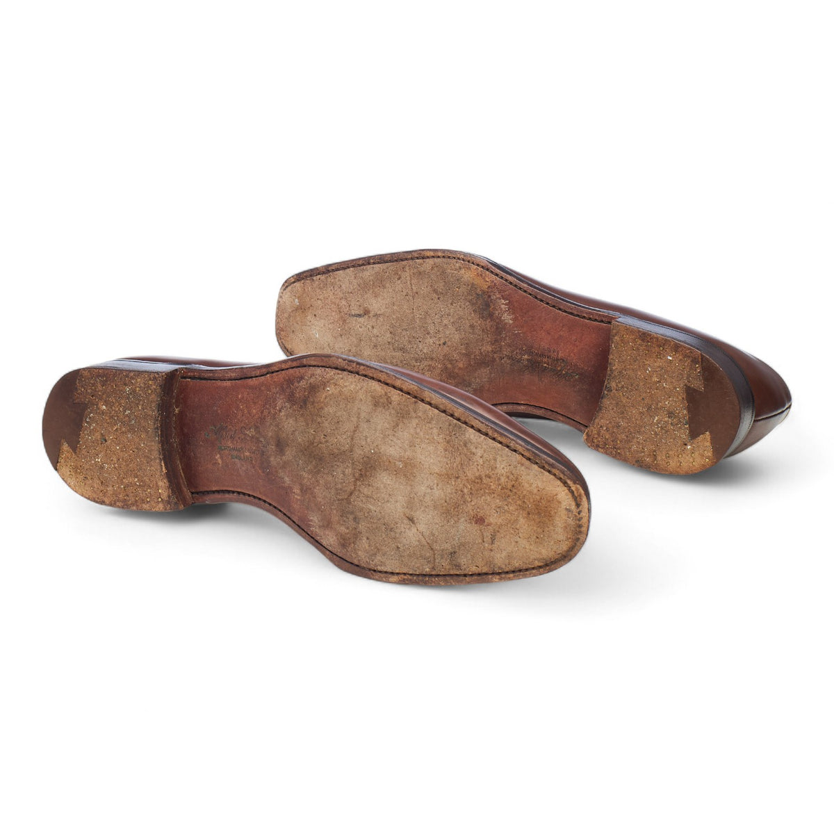 'Connaught' Brown Leather Wholecut Oxford UK 7.5 F