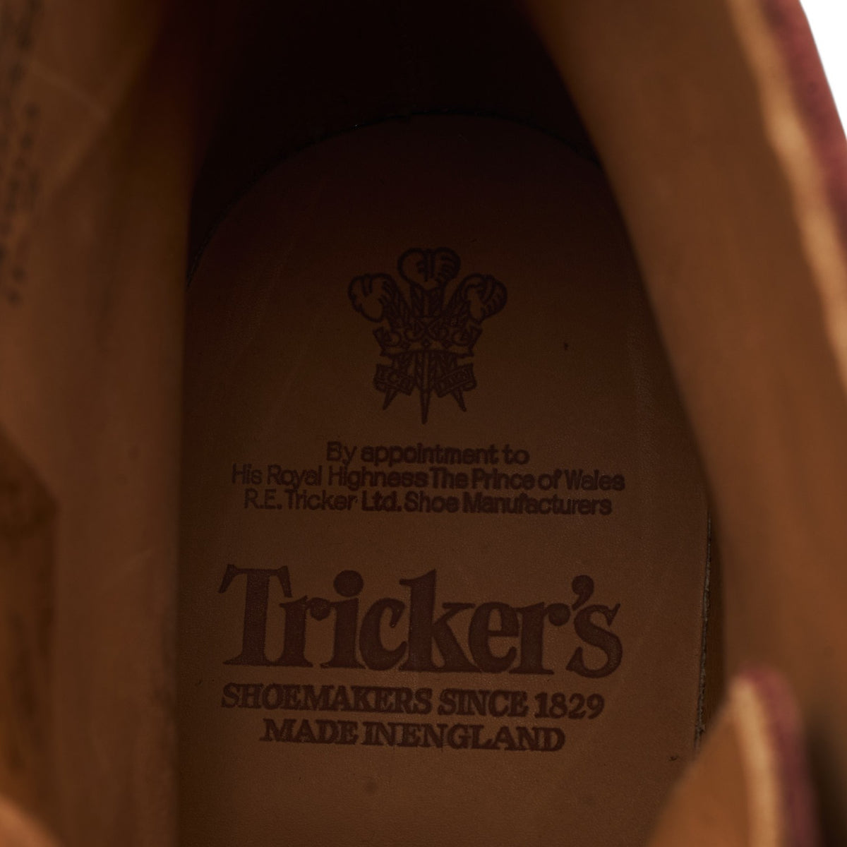 'Stow' Burgundy Grain Leather Brogues Boots UK 11