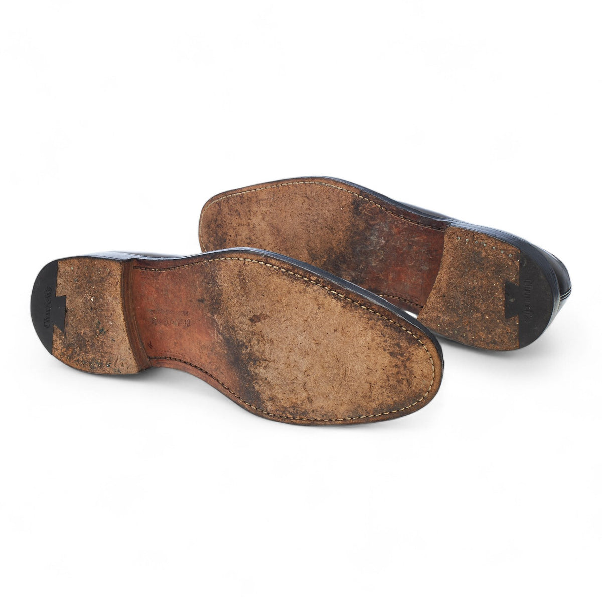 'Grafton' Grey Leather Derby Brogues UK 10 G