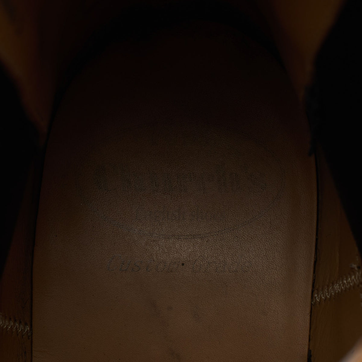 'Cornwood 3' Brown Grain Leather Chelsea Boots UK 7.5 G