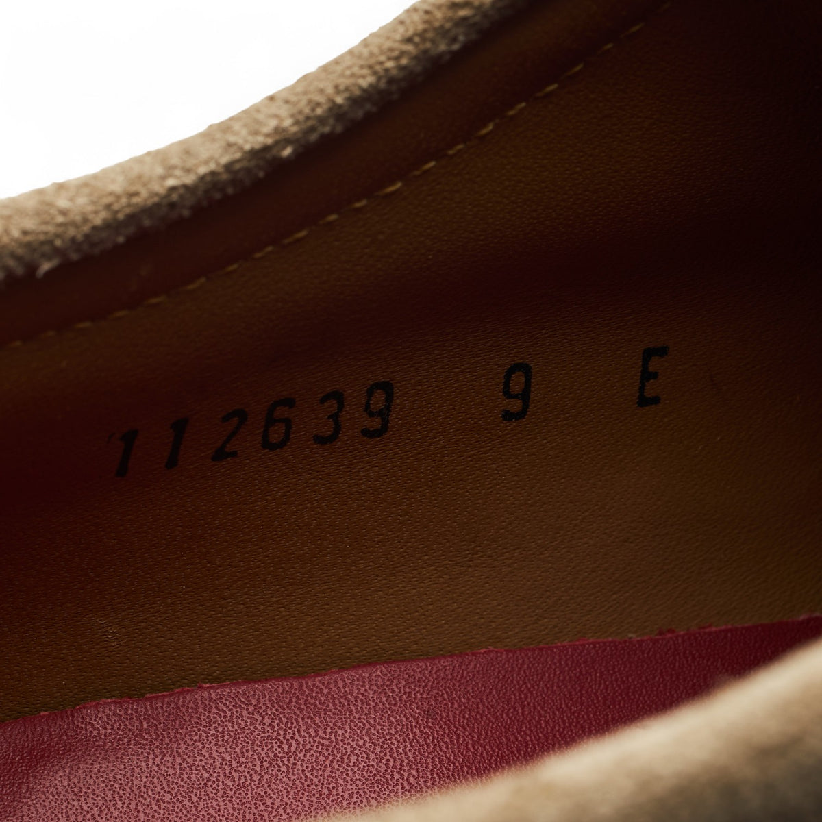 'Bennett' Sand Suede Derby UK 9 E