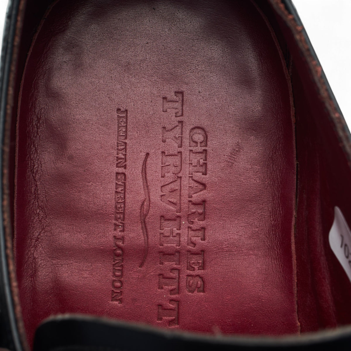 Black Leather Double Monk Strap UK 9 F