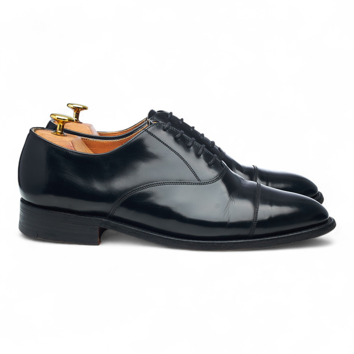 Black Leather Oxford UK 8.5