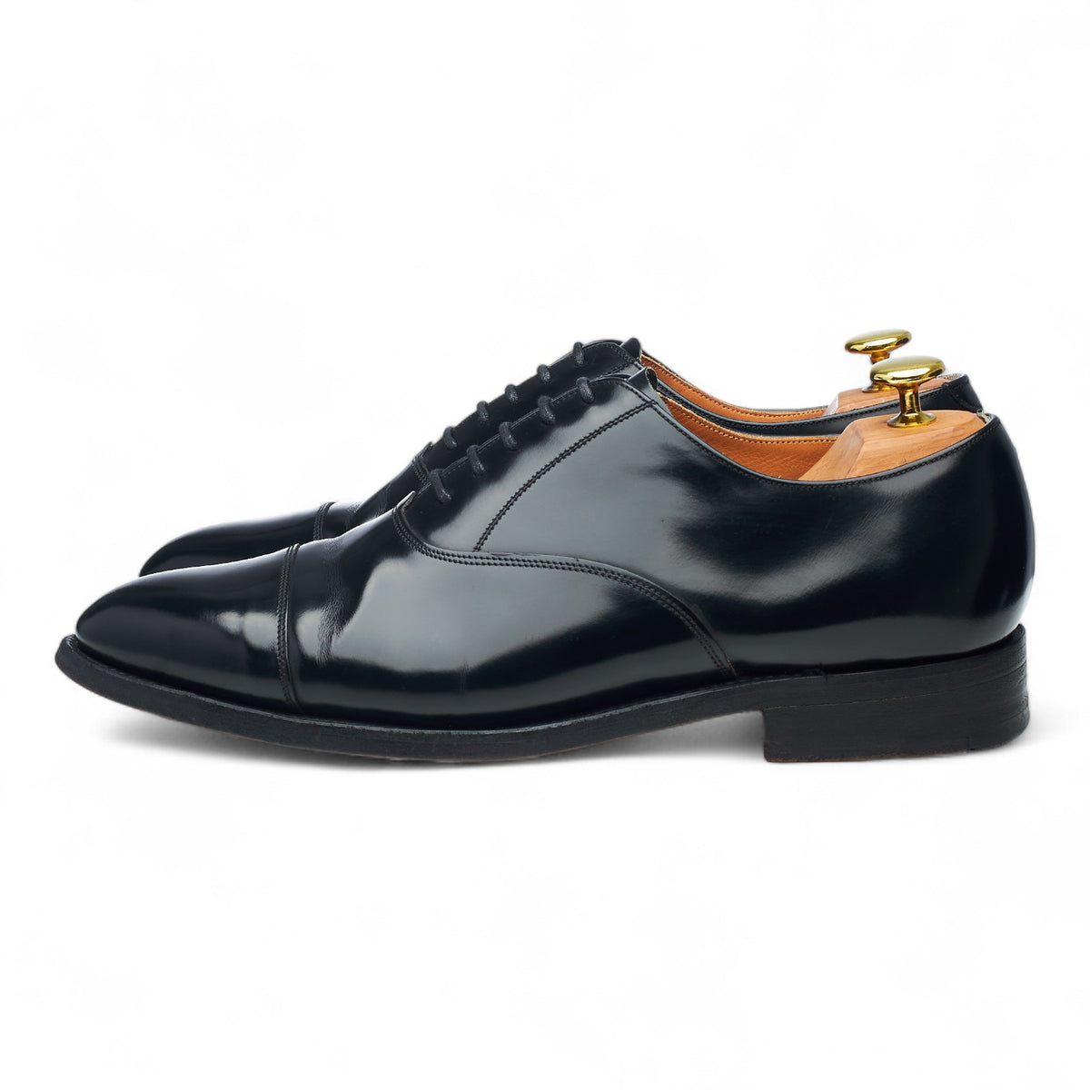 Black Leather Oxford UK 8.5