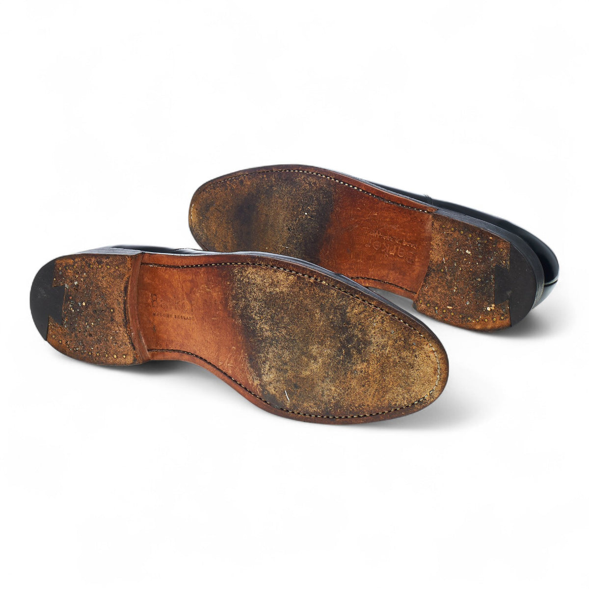 Black Leather Oxford UK 8.5