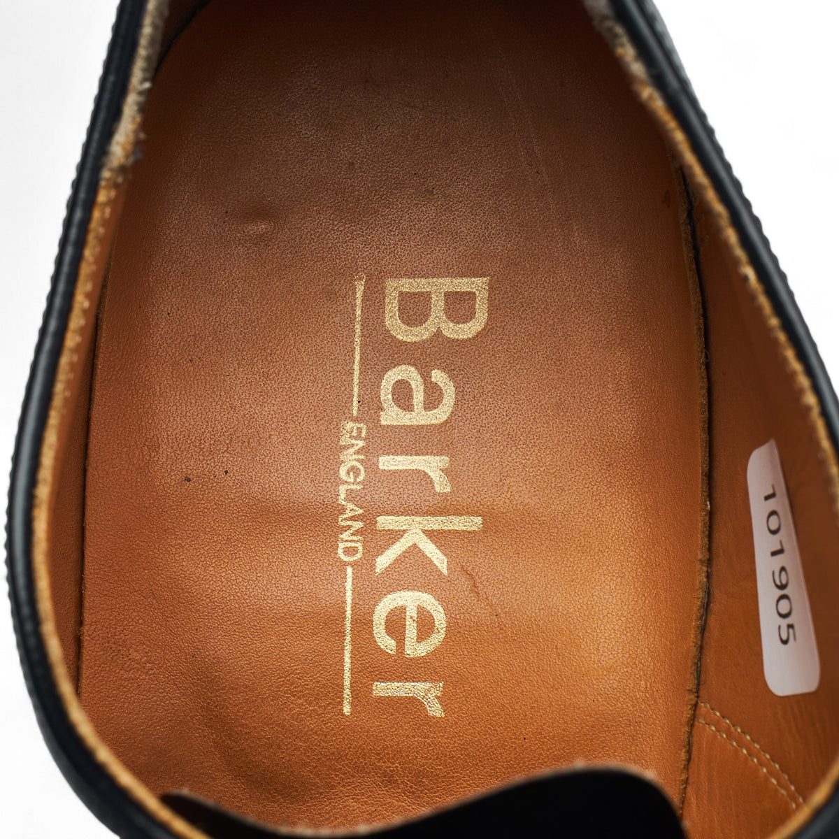 Black Leather Oxford UK 8.5