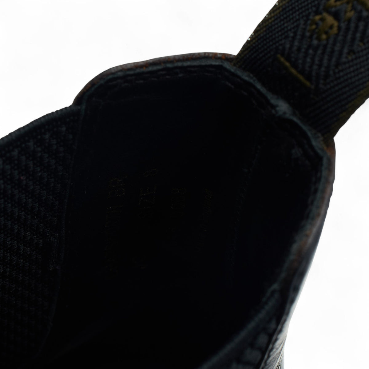 1880 'Chatsworth' Black Leather Chelsea Boots UK 8 G