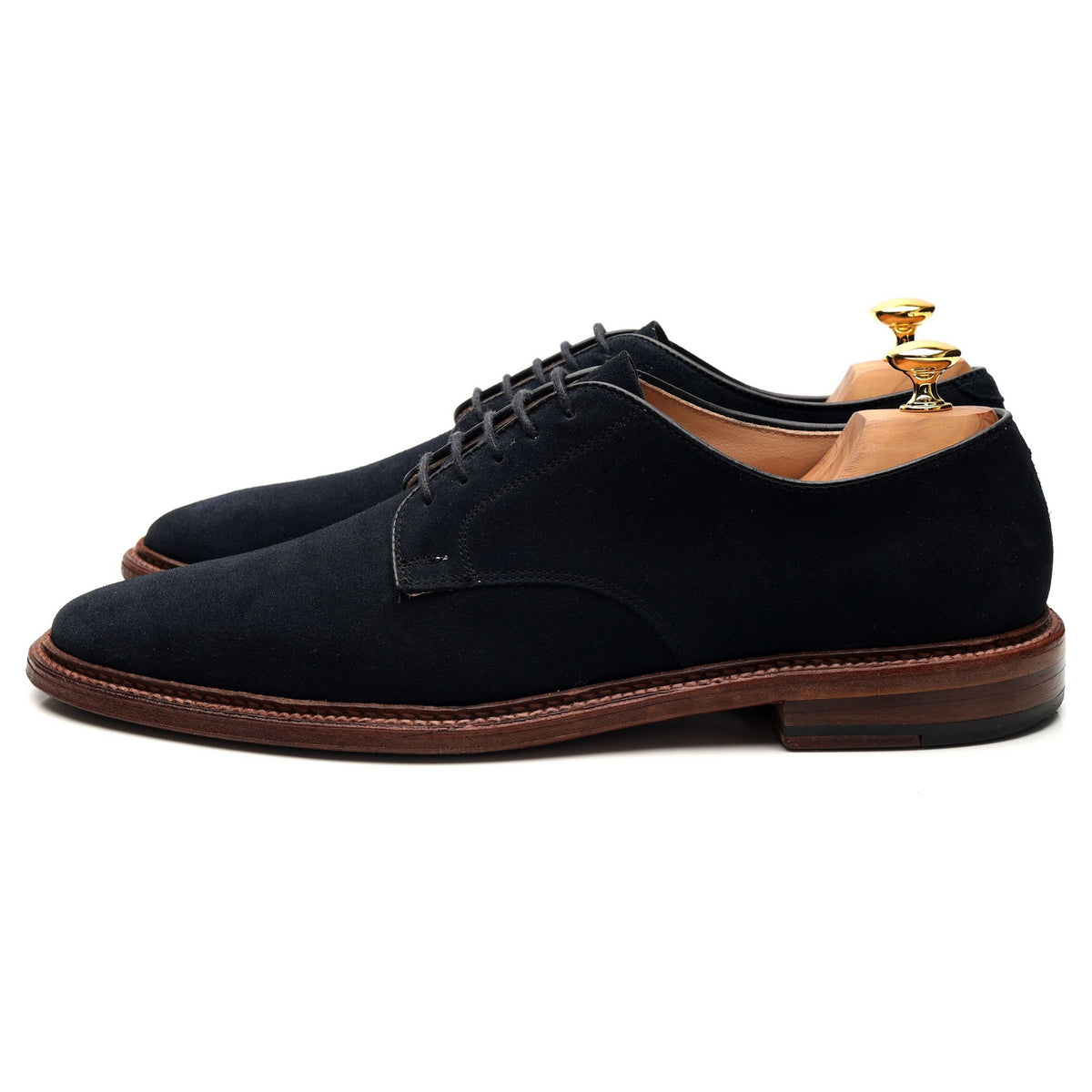 &#39;29331F&#39; Navy Blue Suede Derby UK 10.5 US 11.5 D