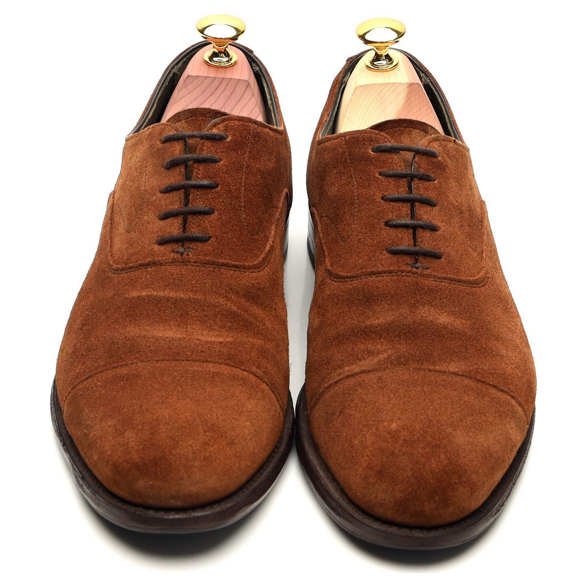 &#39;Arthingworth&#39; Brown Suede Oxford UK 7.5 F