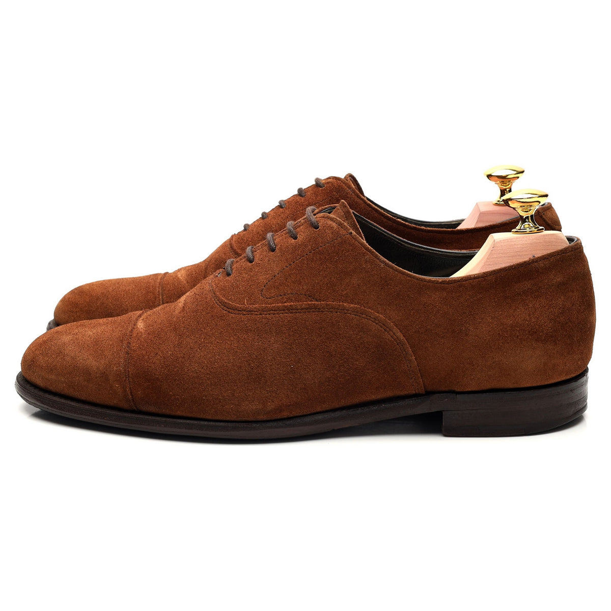 &#39;Arthingworth&#39; Brown Suede Oxford UK 7.5 F