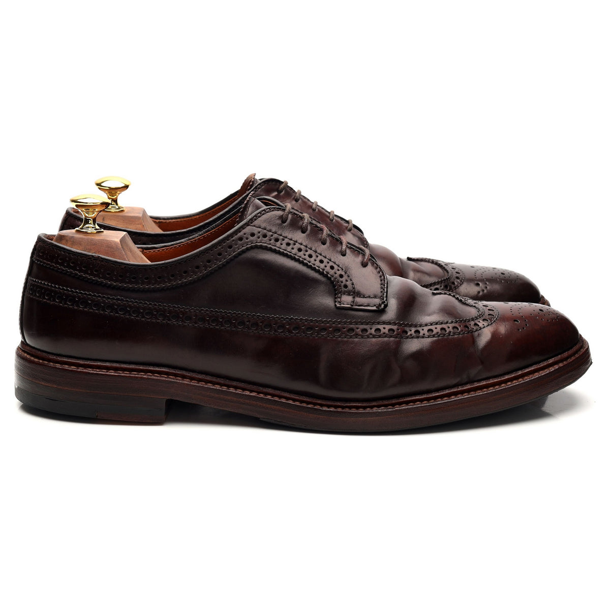 &#39;97505Y&#39; Burgundy Cordovan Leather Derby Brogues UK 10.5 US 11.5 D