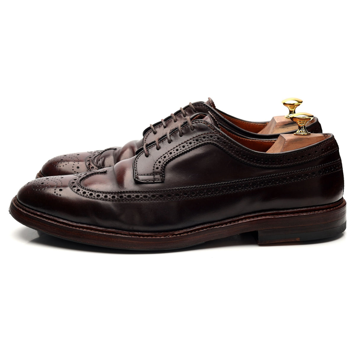 &#39;97505Y&#39; Burgundy Cordovan Leather Derby Brogues UK 10.5 US 11.5 D