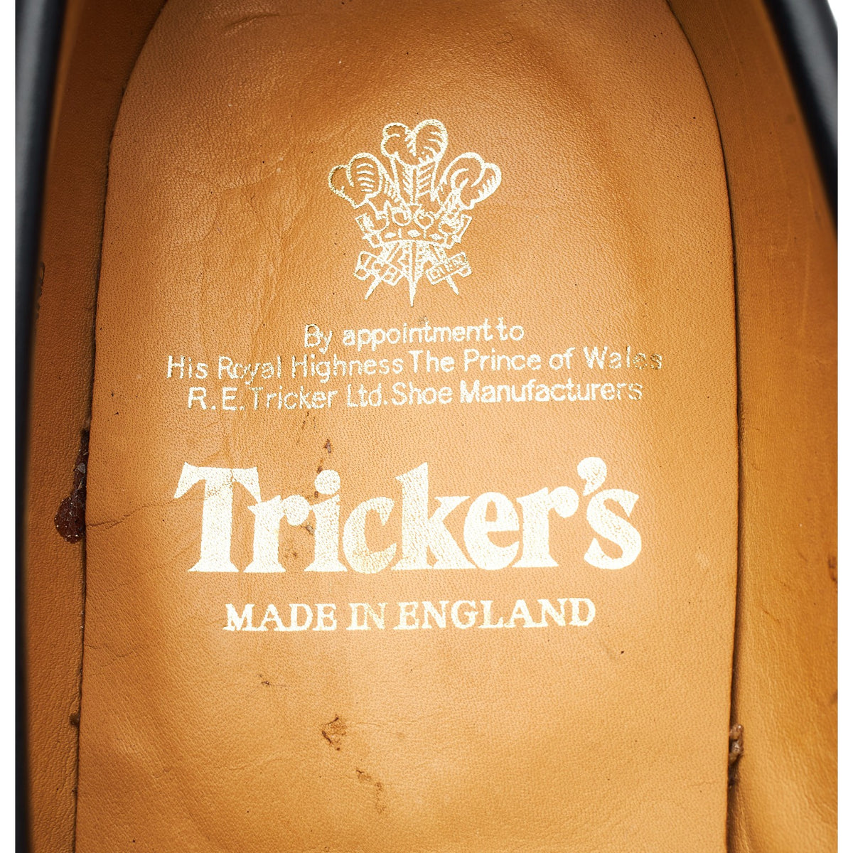 Black Leather Loafers UK 10.5