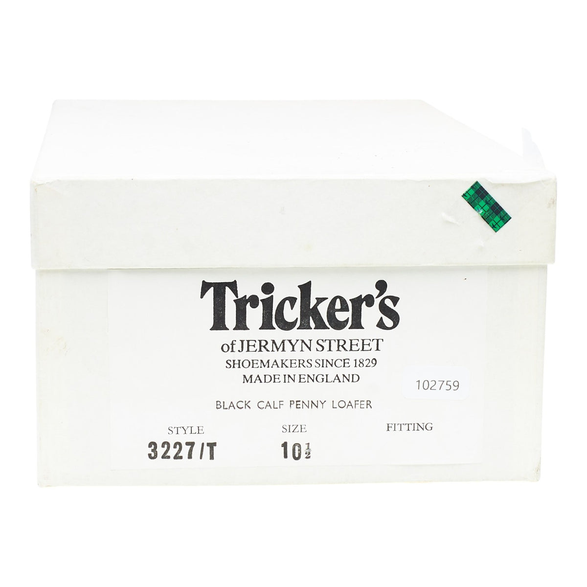 Black Leather Loafers UK 10.5