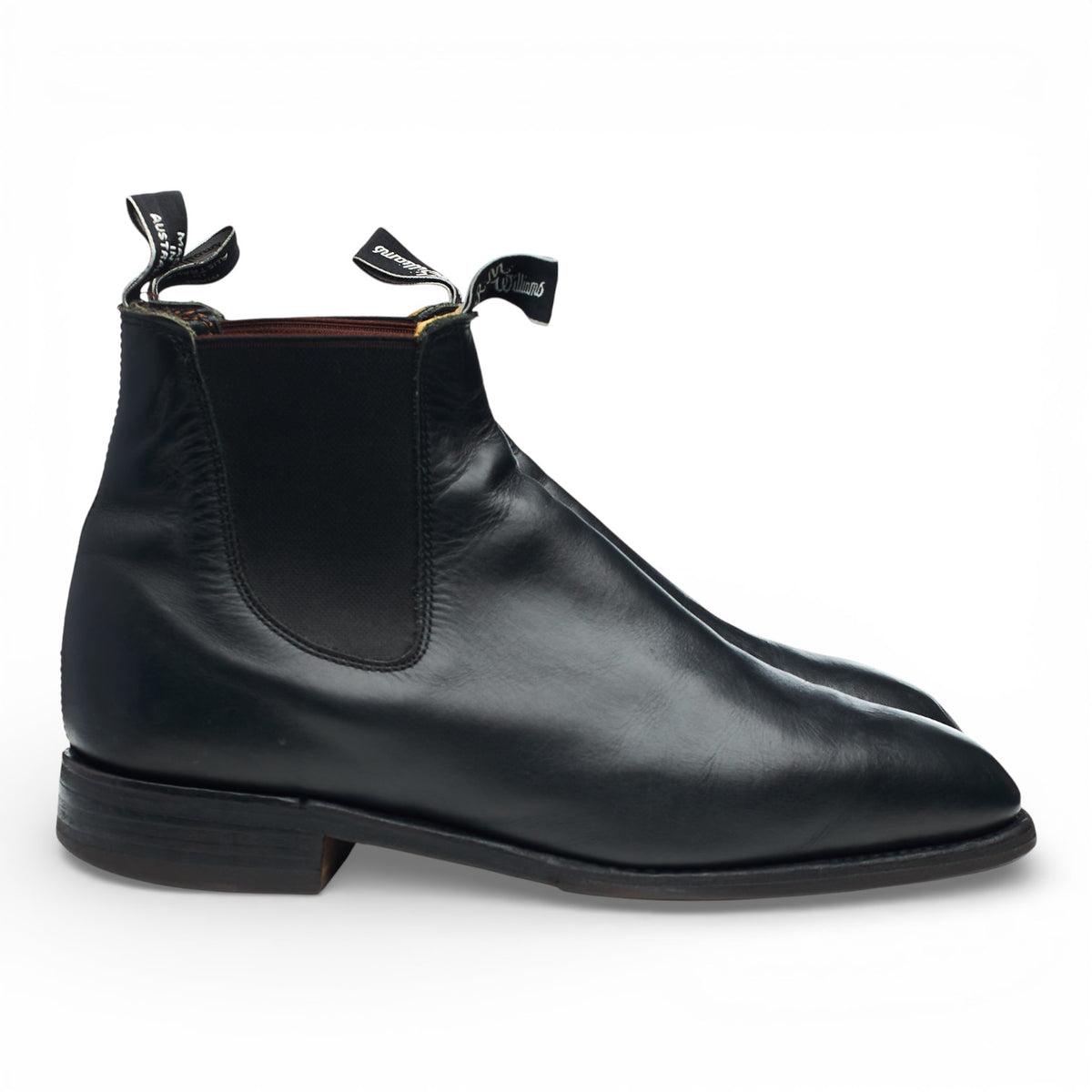 'Comfort Craftsman' Black Leather Chelsea Boots UK 10 G