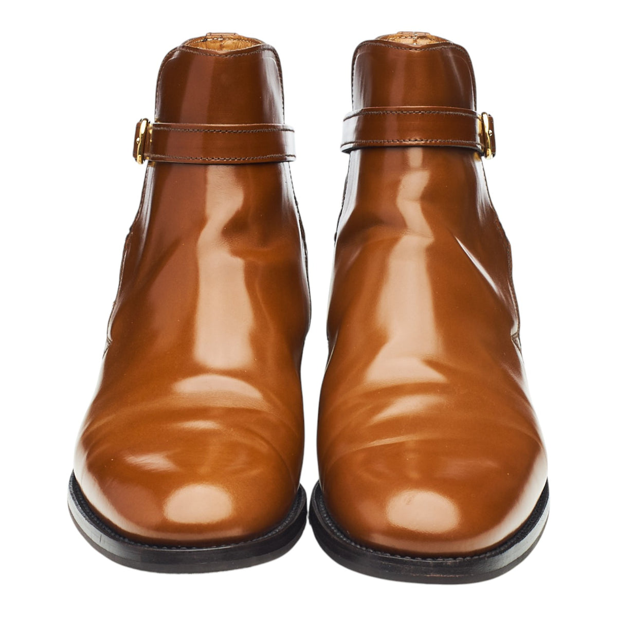 Women's 'Merthyr' Tan Brown Leather Jodhpur Boots UK 8 EU 41