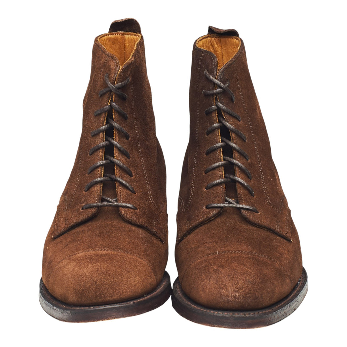 Women's 'Sadie' Brown Suede Boots UK 3.5 D