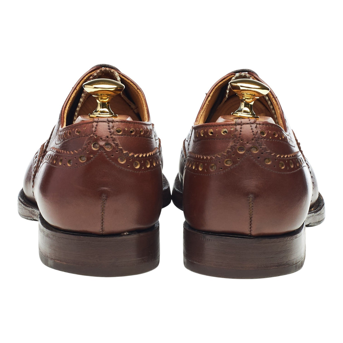 'Burwood' Brown Leather Oxford Brogues UK 6.5 F