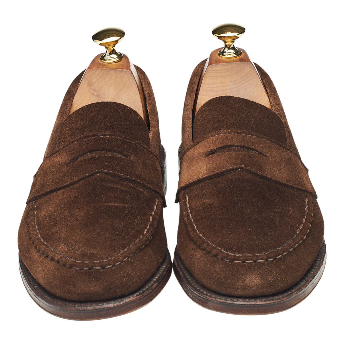 '62457' Brown Suede Loafers UK 6.5 US 7 D