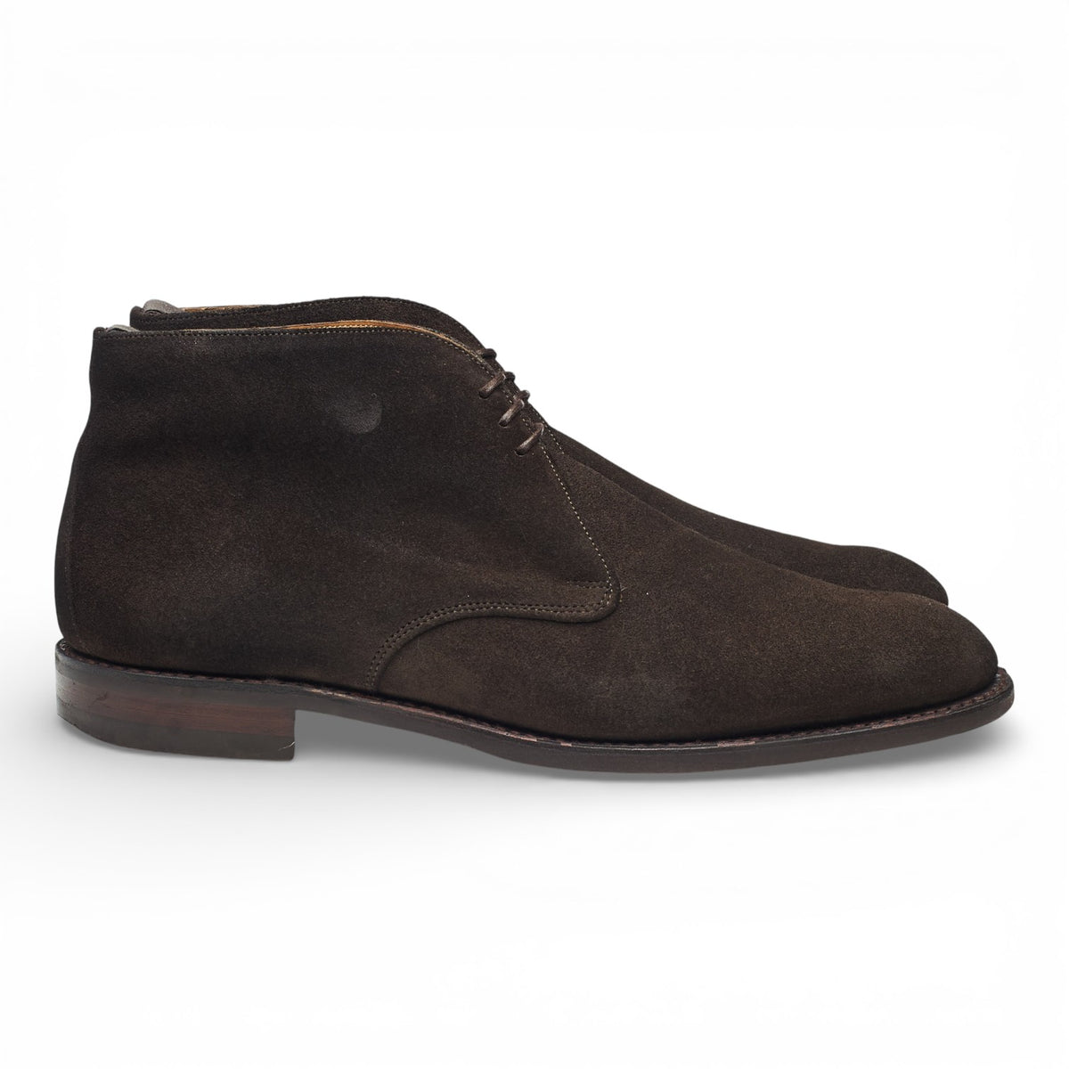 Taisce 'The Deben' Dark Brown Suede Chukka Boots UK 9.5 F