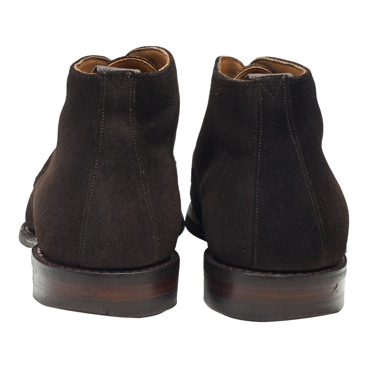 Taisce 'The Deben' Dark Brown Suede Chukka Boots UK 9.5 F