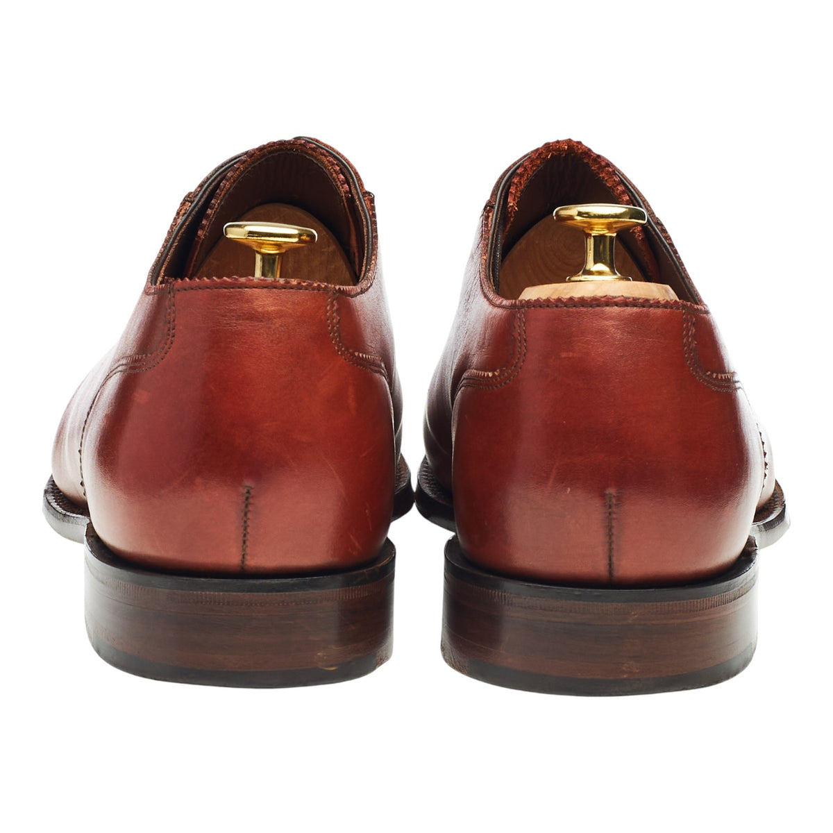 1880 Legacy 'Evans' Conker Brown Leather Oxford UK 10 F