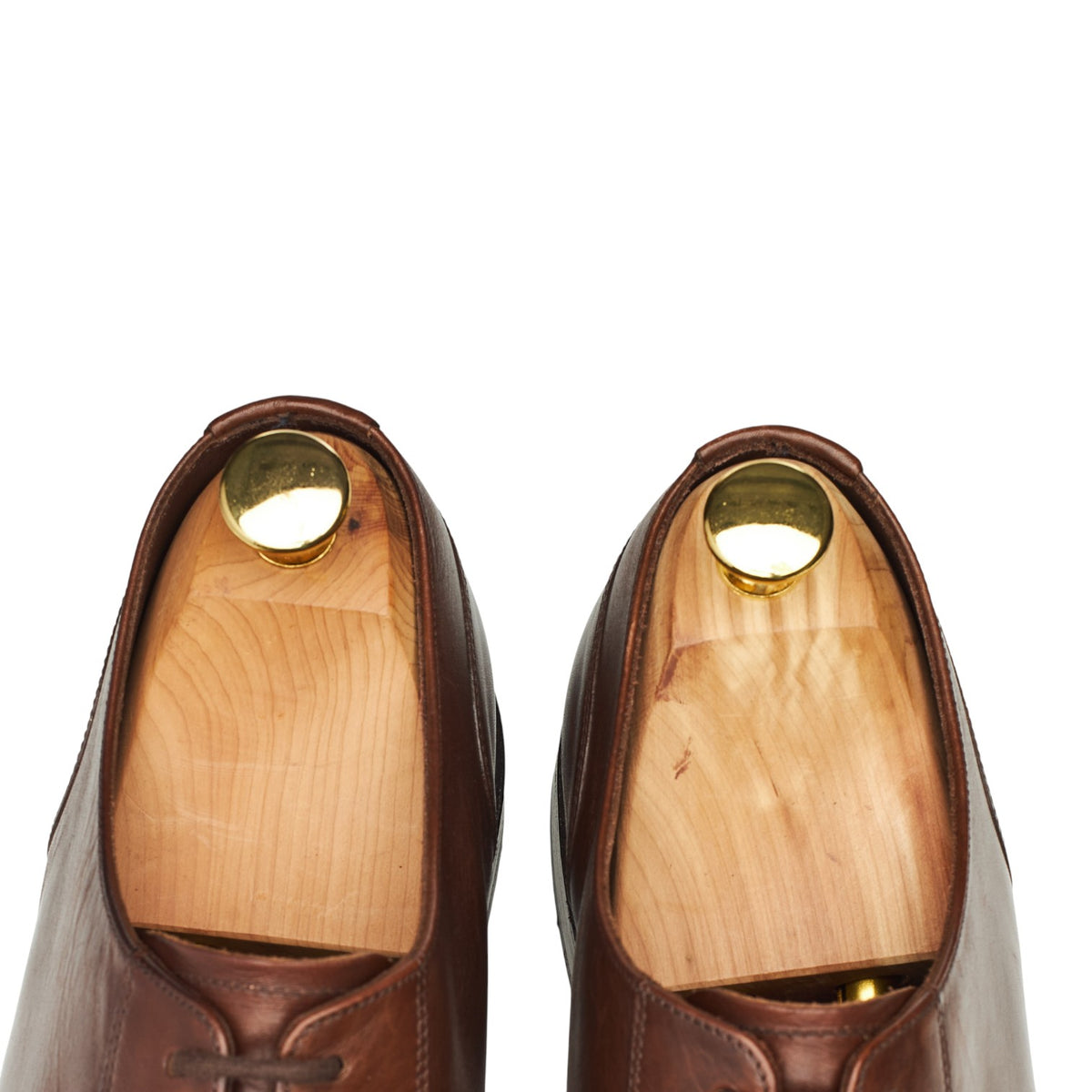 1880 Legacy 'Avon' Dark Brown Leather Split Toe Derby UK 9.5 F