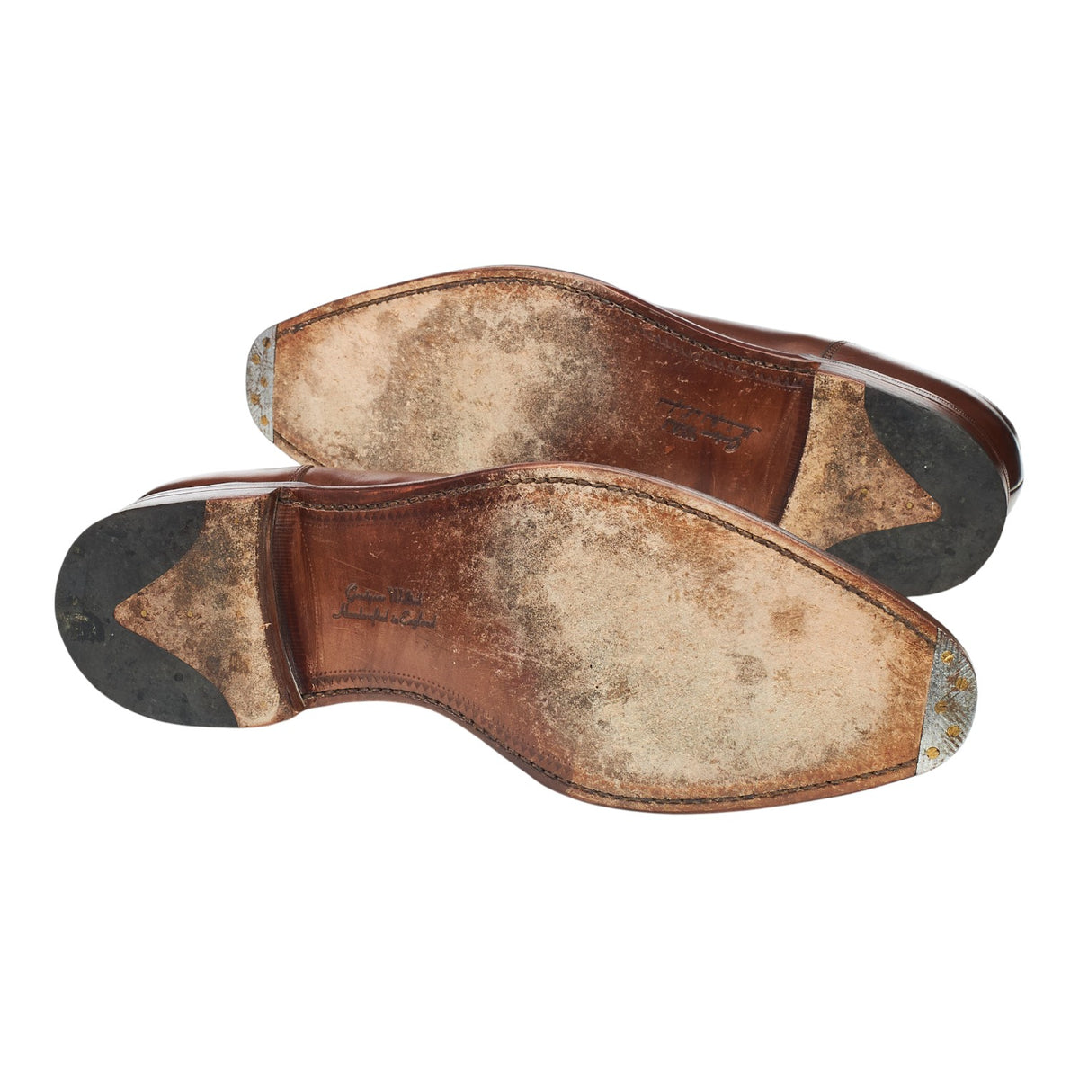 1880 Legacy 'Avon' Dark Brown Leather Split Toe Derby UK 9.5 F