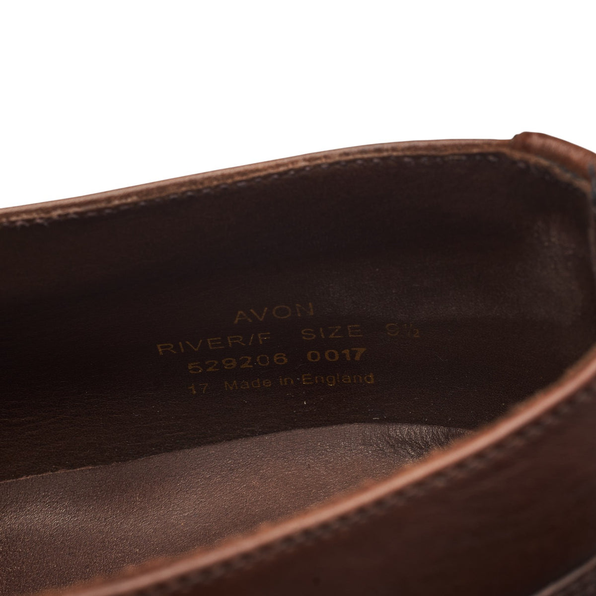 1880 Legacy 'Avon' Dark Brown Leather Split Toe Derby UK 9.5 F