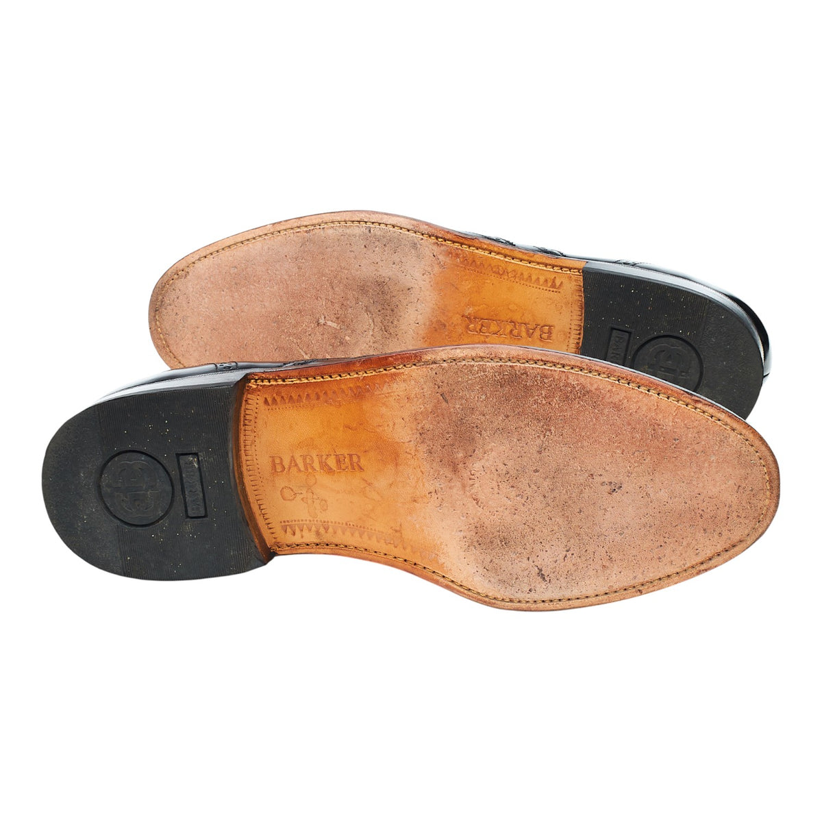 'Albert' Black Leather Oxford Brogues UK 8 G