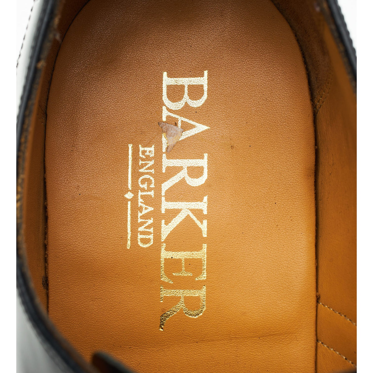 'Albert' Black Leather Oxford Brogues UK 8 G