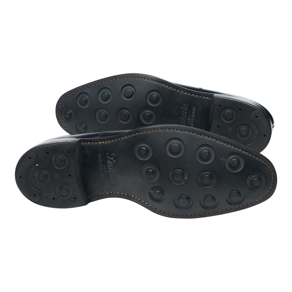 1880 'Aldwych' Black Leather Oxford UK 8.5 F