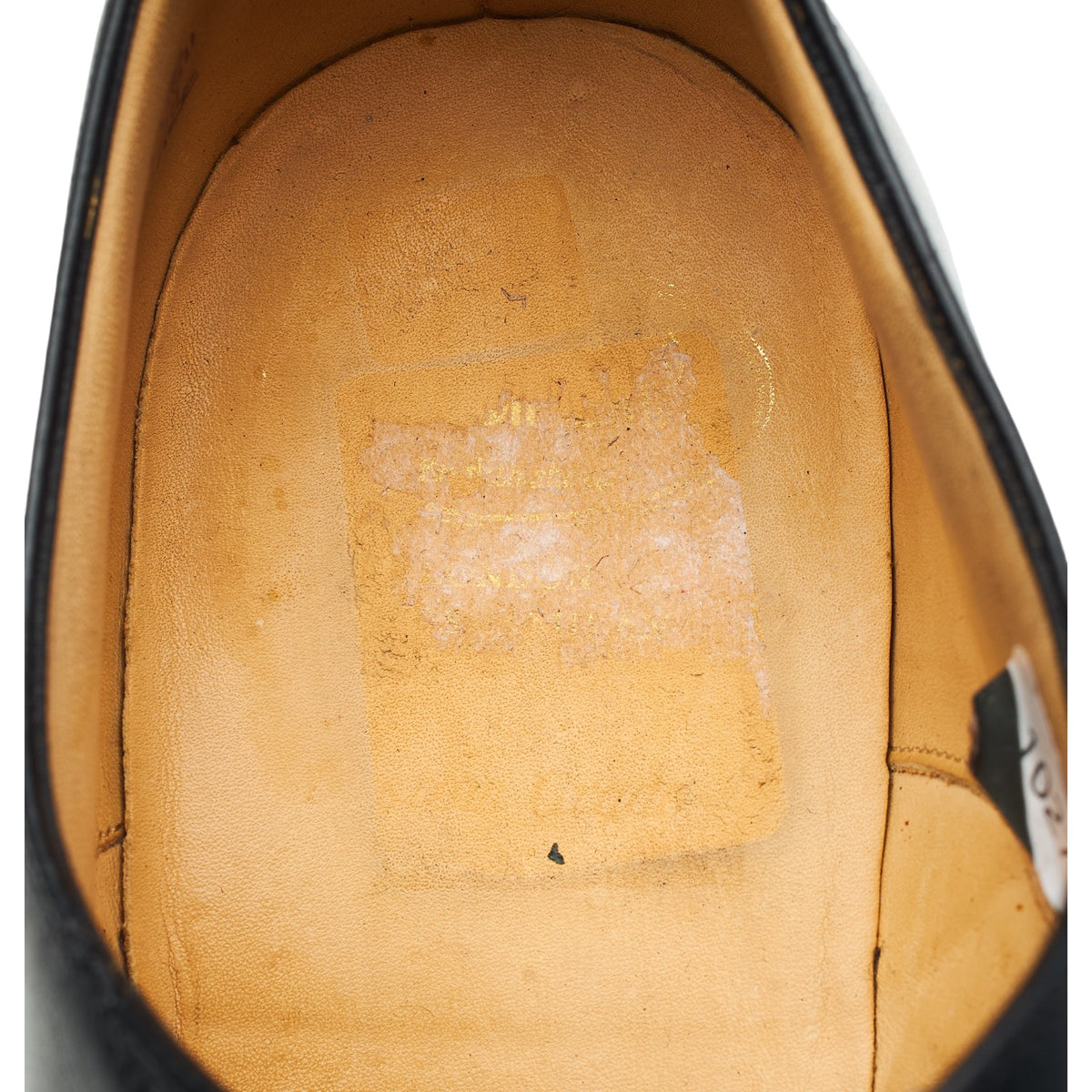 'Edgware' Black Leather Oxford UK 11 F