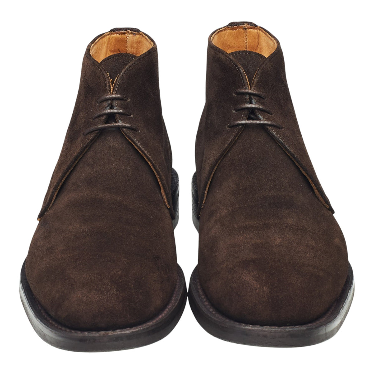 'Jackie III' Dark Brown Suede Chukka Boots UK 7.5 F