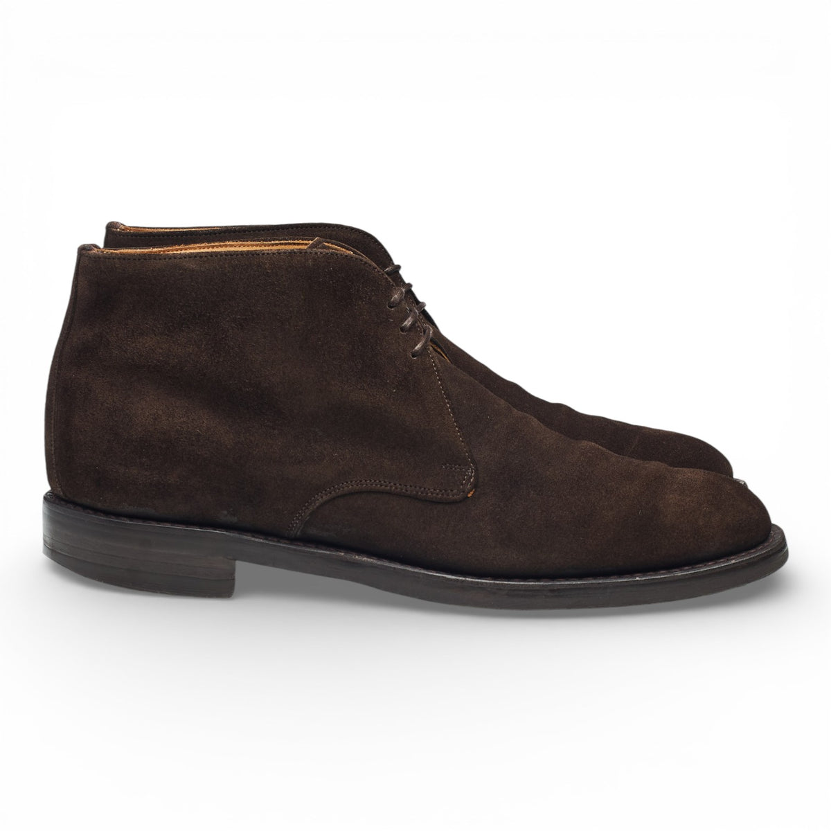 'Jackie III' Dark Brown Suede Chukka Boots UK 7.5 F