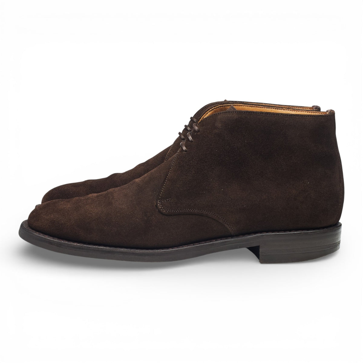 'Jackie III' Dark Brown Suede Chukka Boots UK 7.5 F