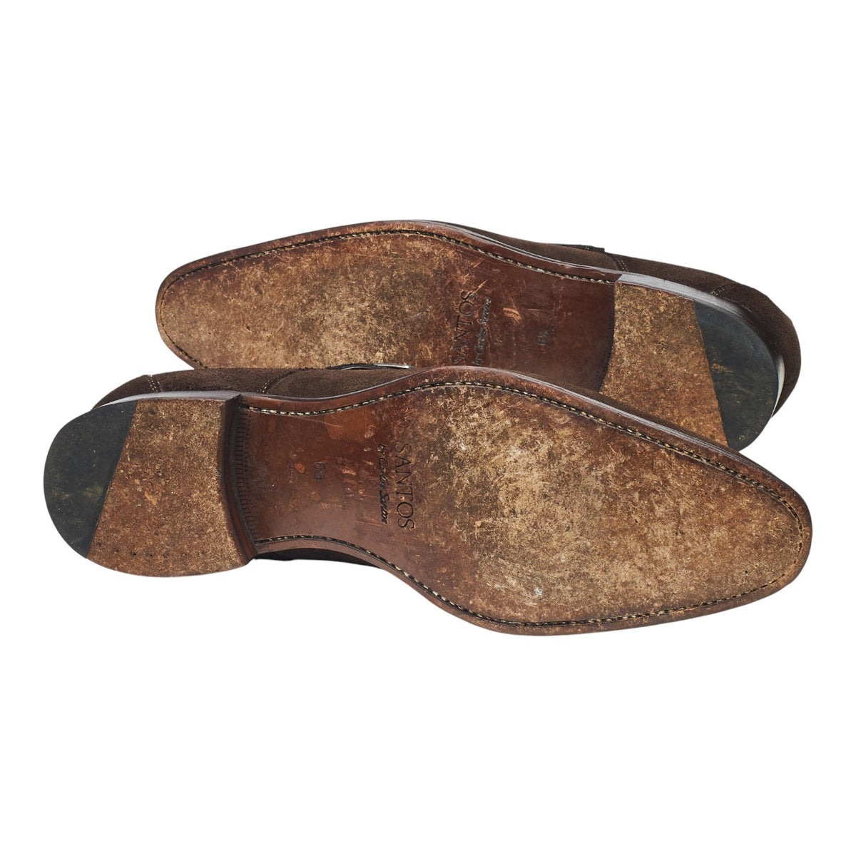 'Gareth 6307' Dark Brown Suede Single Monk Strap UK 6.5 F