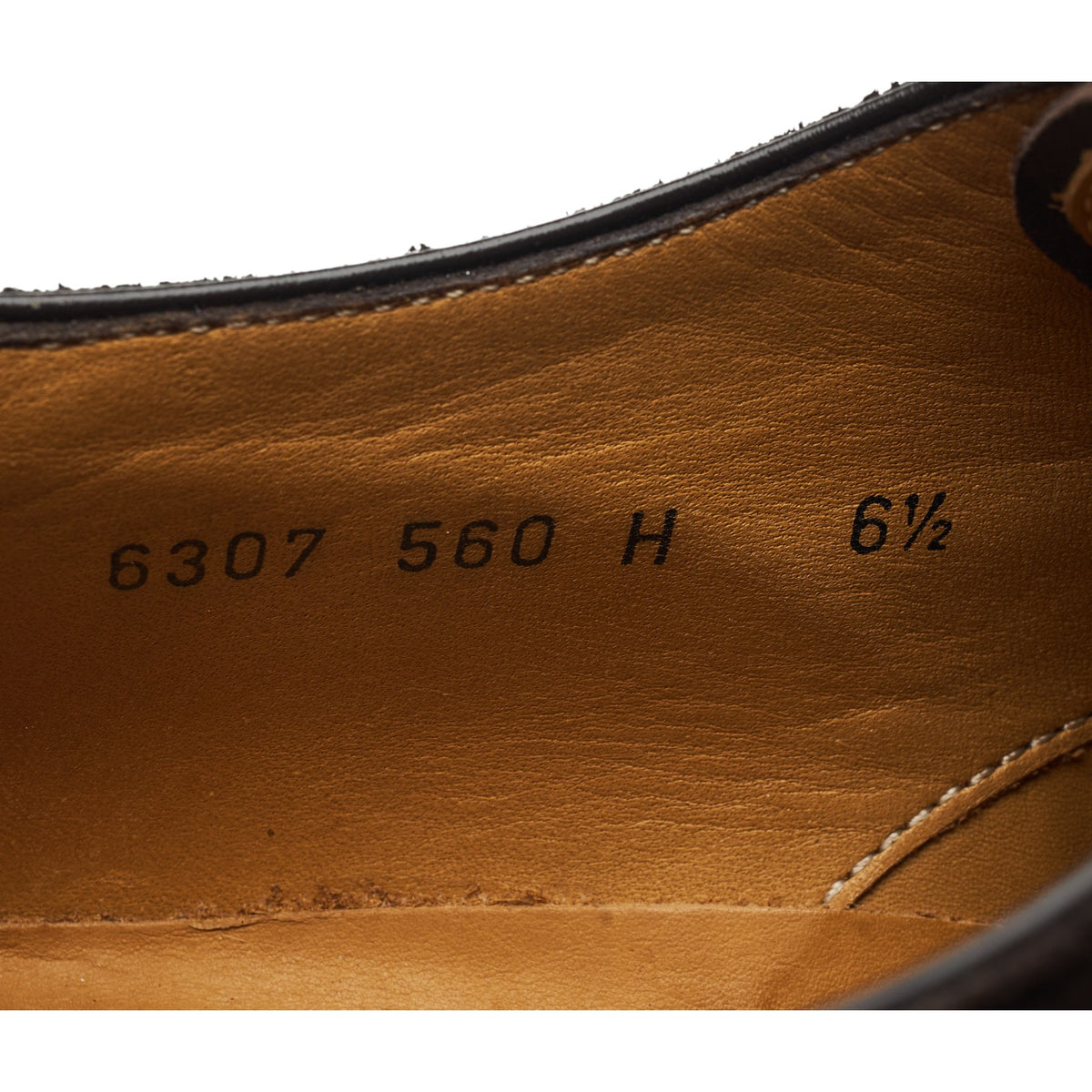 'Gareth 6307' Dark Brown Suede Single Monk Strap UK 6.5 F