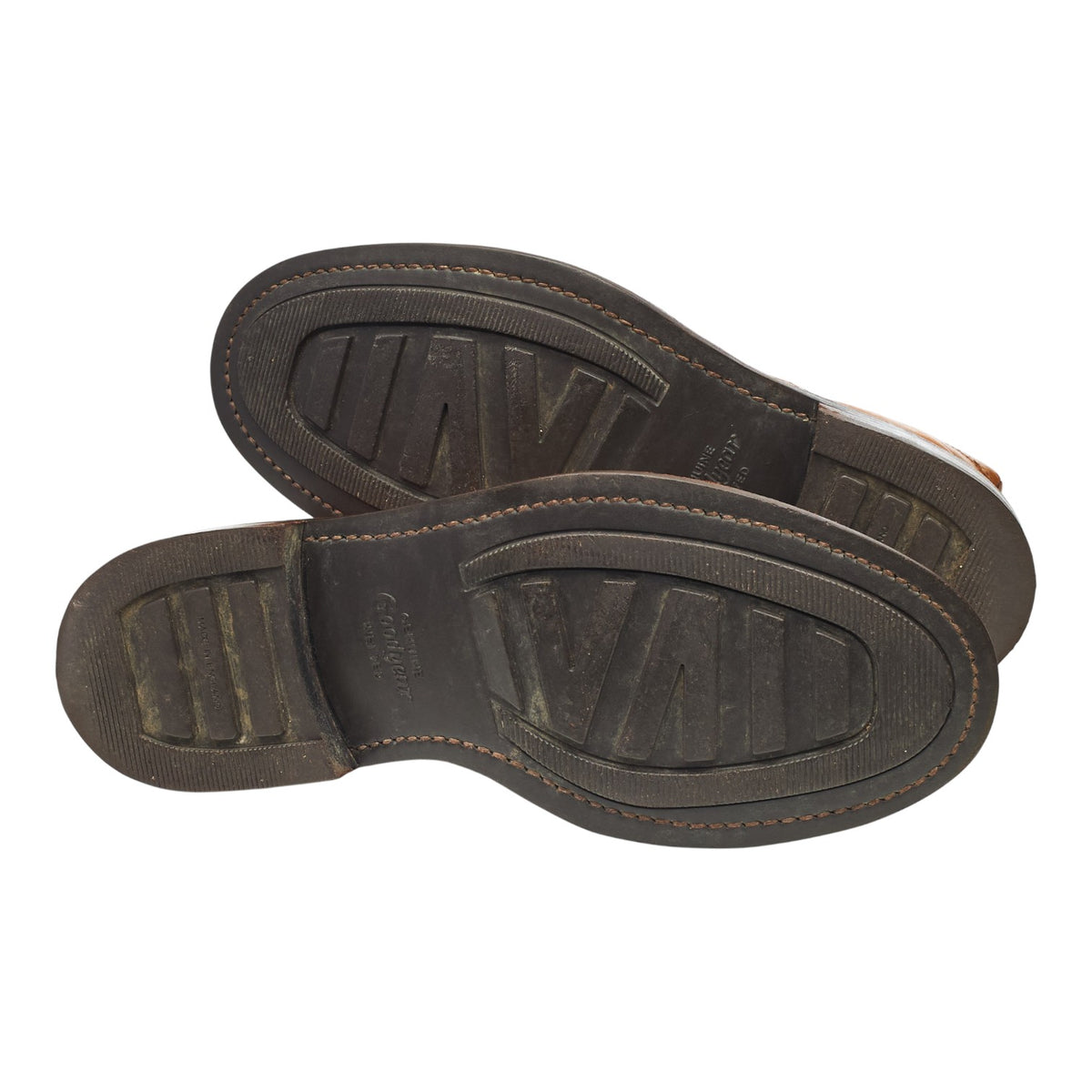 1880 'Bedale' Tan Brown Leather Brogue Boots UK 7.5 G