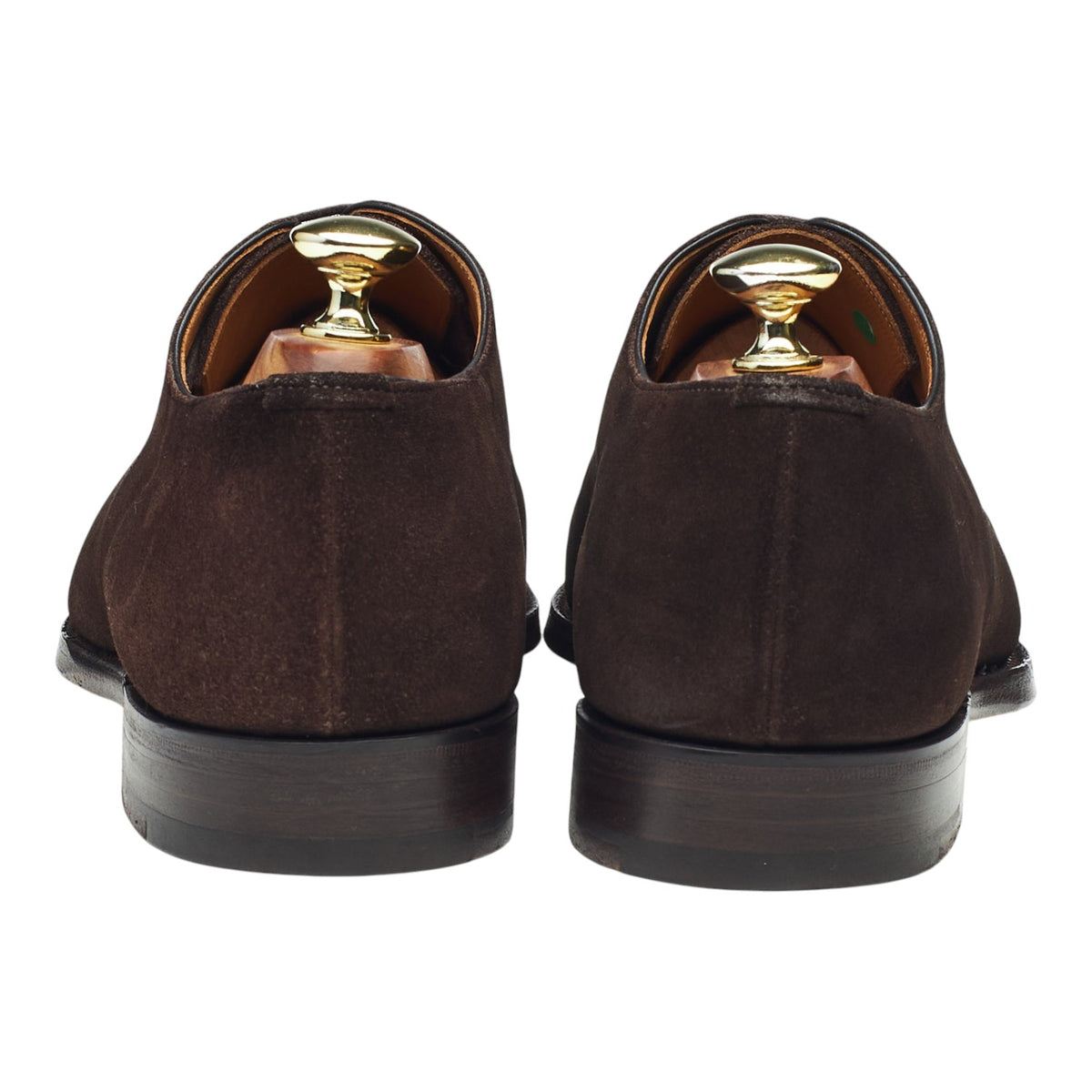 Shipton & Heneage 'Stuart' Dark Brown Suede Wholecut Oxford UK 7.5 F