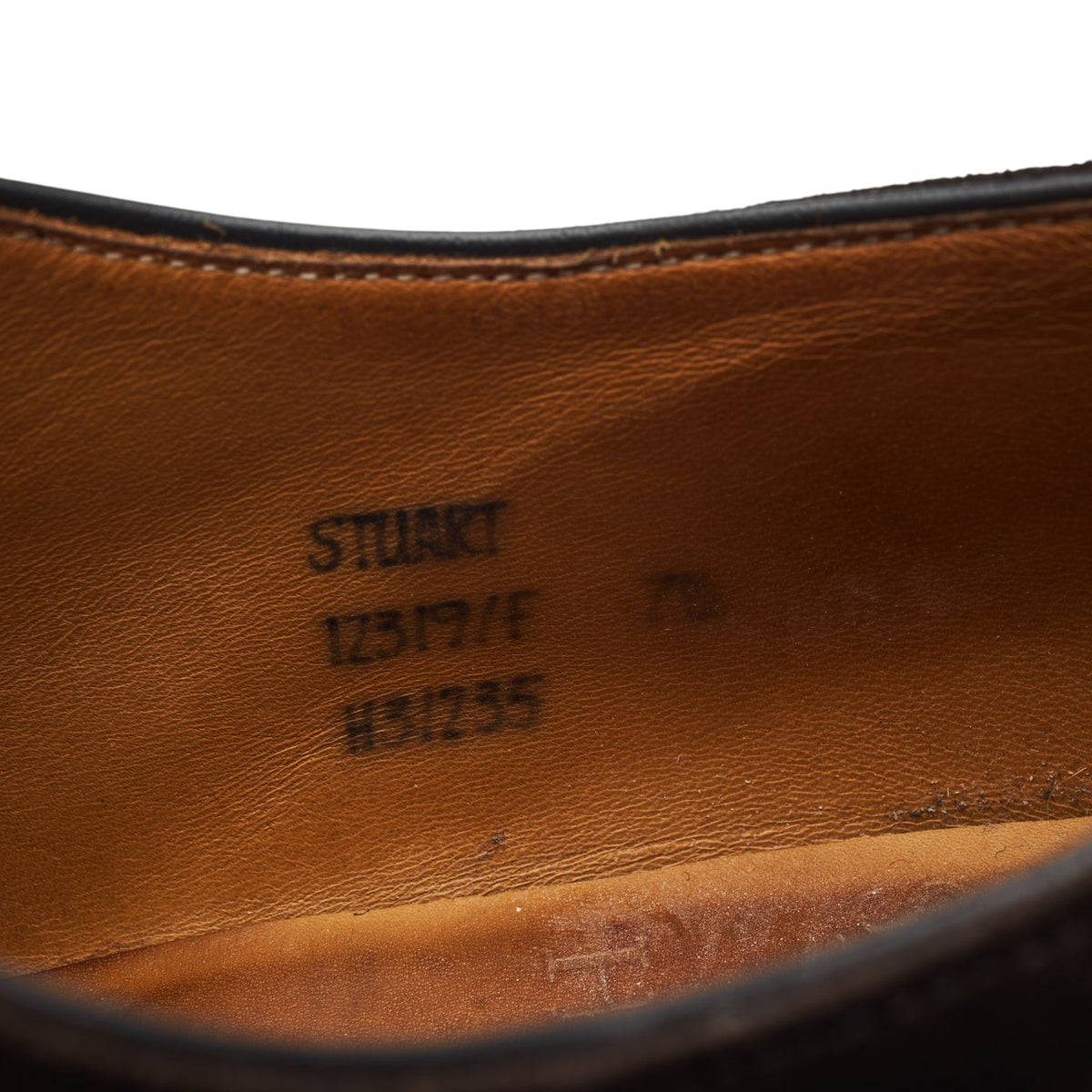 Shipton & Heneage 'Stuart' Dark Brown Suede Wholecut Oxford UK 7.5 F