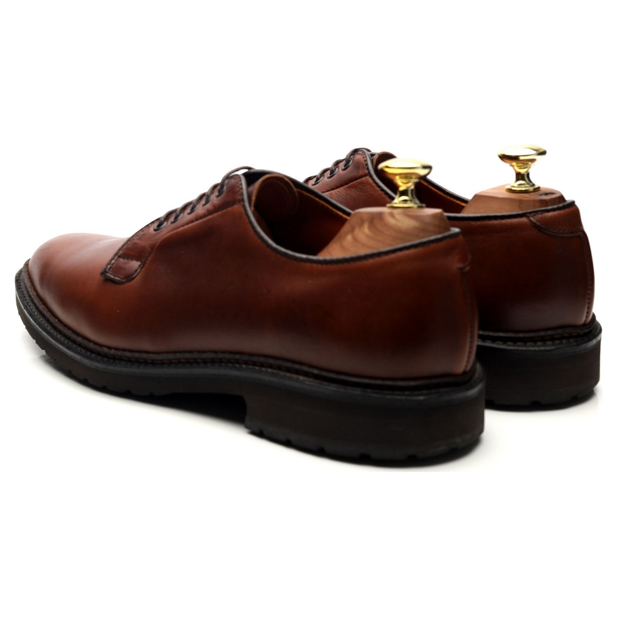 &#39;9432S&#39; Brown Leather Derby UK 7.5 US 8