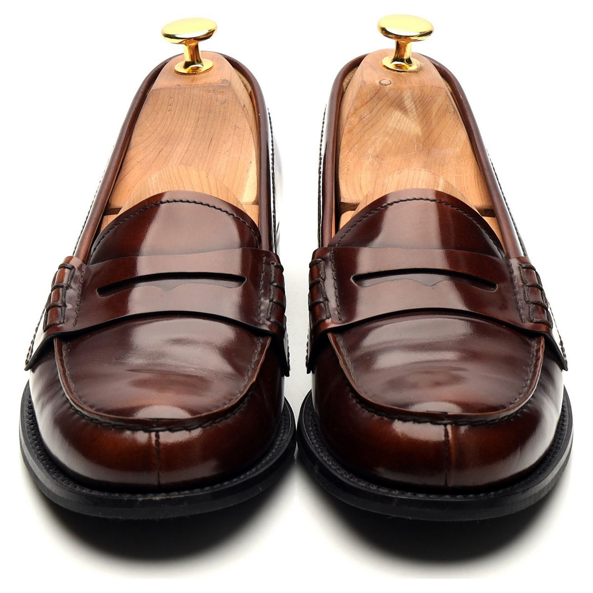 Women&#39;s &#39;Annie&#39; Brown Leather Loafers UK 7 EU 40