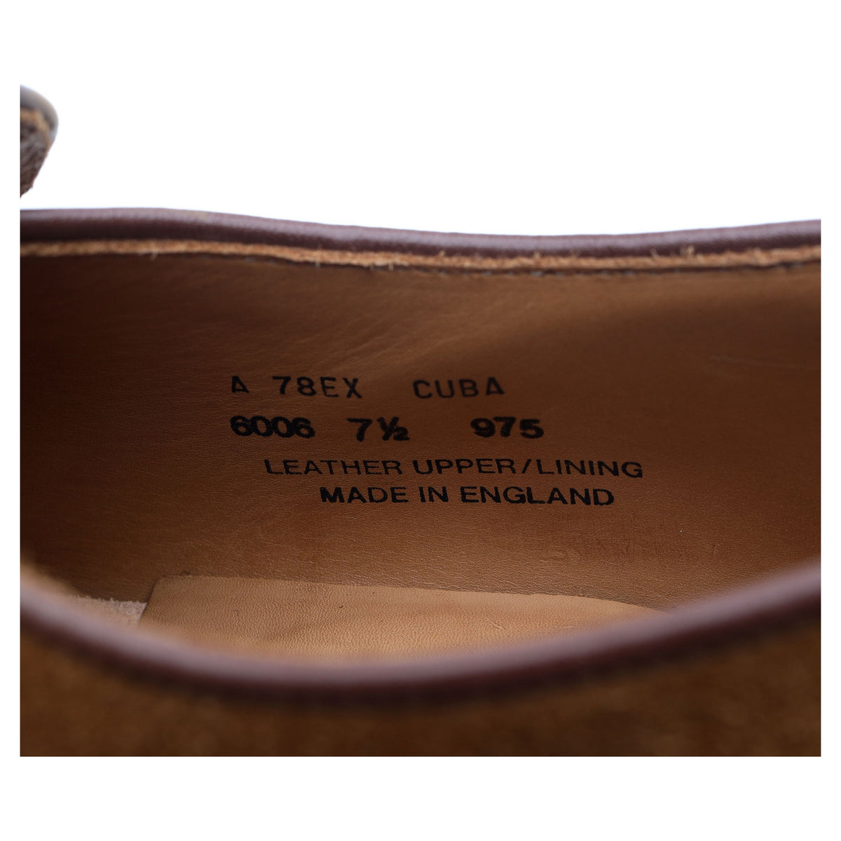 &#39;Cuba&#39; Tan Brown Suede Loafers UK 7.5 EX