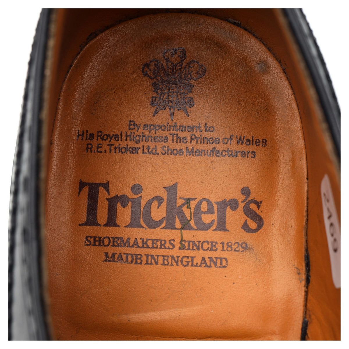 &#39;Keswick&#39; Black Leather Country Derby Brogues UK 8.5