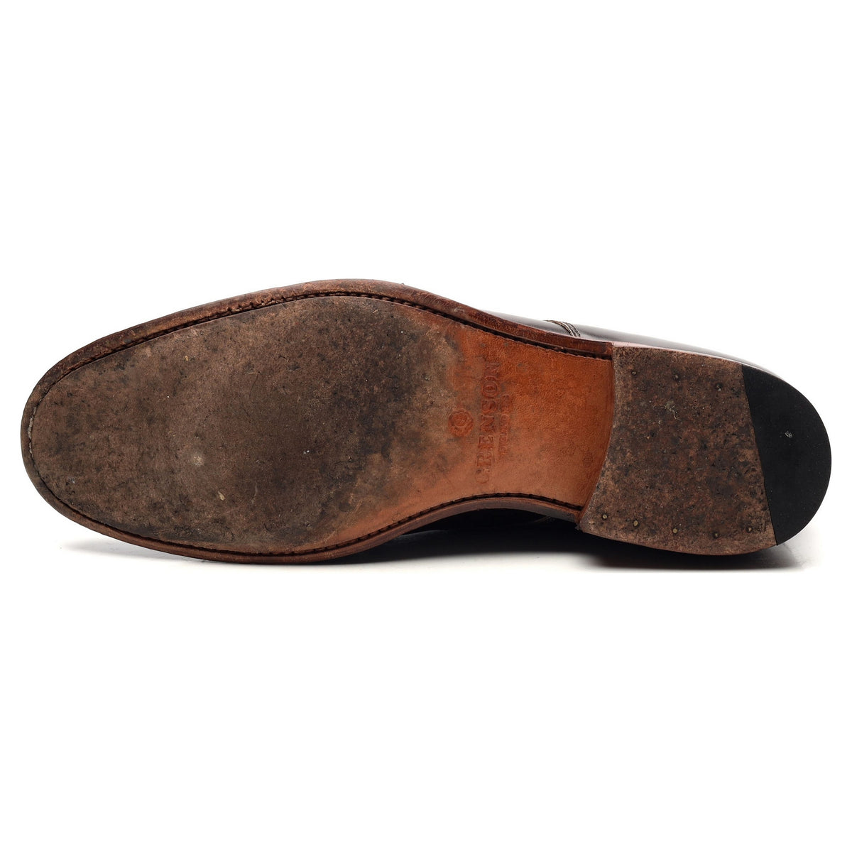 &#39;Ellery&#39; Dark Brown Leather Double Monk Strap UK 7 F