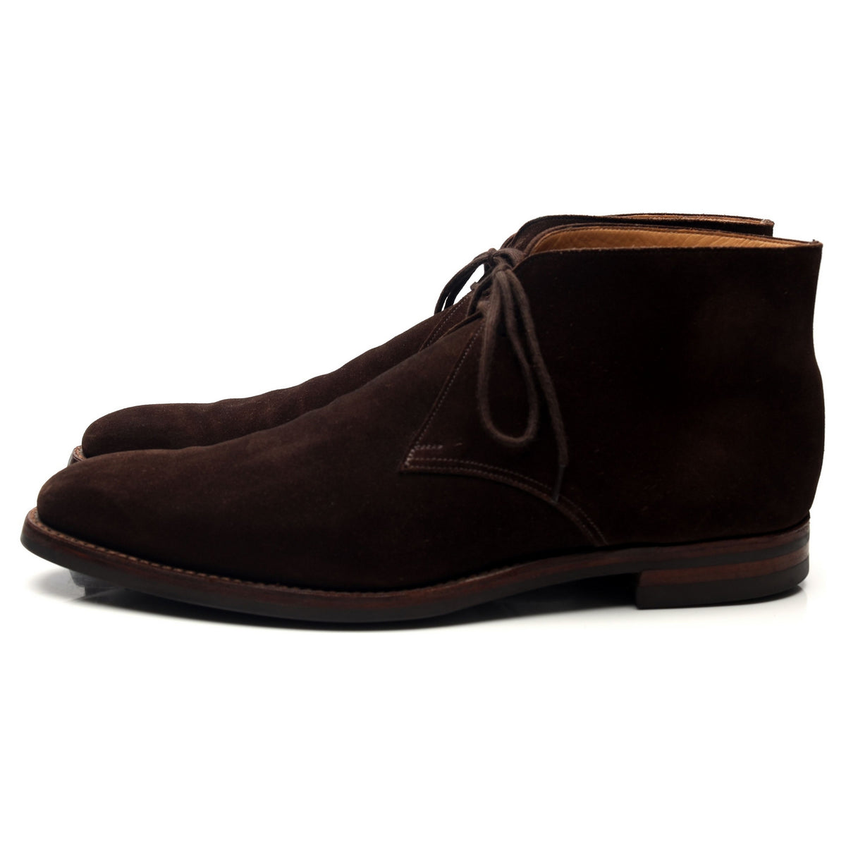 &#39;Tetbury&#39; Dark Brown Suede Chukka Boots UK 11.5 E