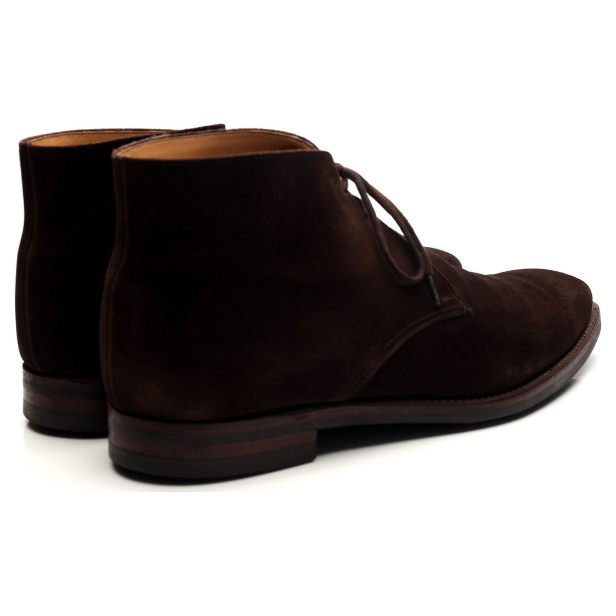 &#39;Tetbury&#39; Dark Brown Suede Chukka Boots UK 11.5 E